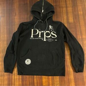 Prps Hoodie “Bruised Never Broken” Black Men’s Size Large ❤️🔥🔥🔥